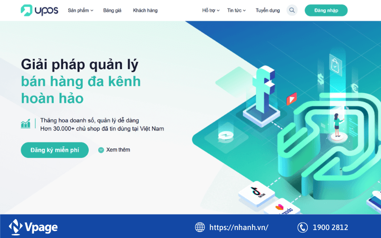  Phần mềm chốt đơn hàng UPOS
